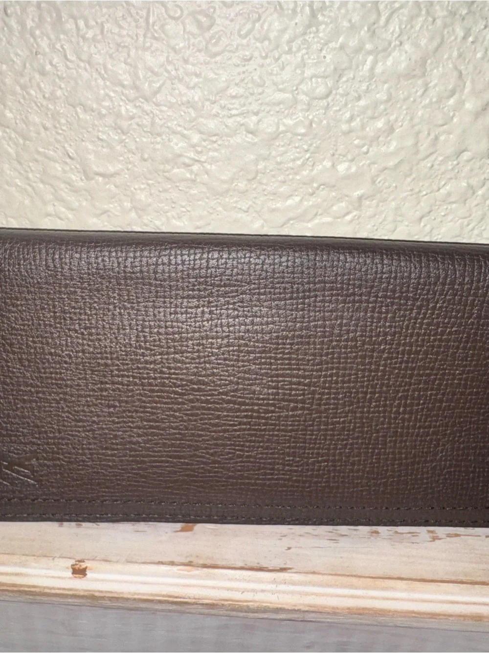 Authentic Louis Vuitton Men's Brown Tiaga Leather Wallet - Classic Slim Design